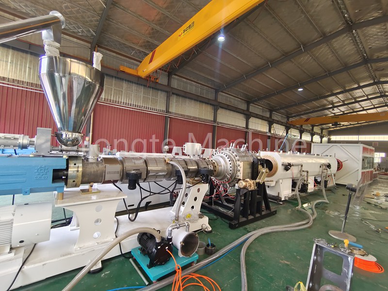 Yongte 280-560mm PVC Pipe Extrusion Machine Completed