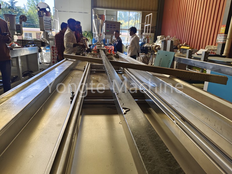 Yongte has successfully developed a complete set of WPC production equipment and formula for producing wood-plastic products using waste film