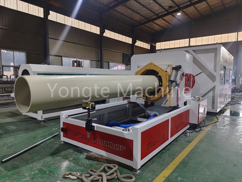 Yongte Plastic Machinery launches fully automatic PVC pipe production line, leading the new trend of efficient production in the industry
