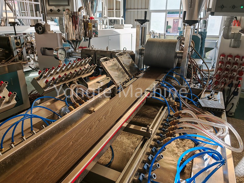 Yongte WPC Decking Machine Deliveried to Canada