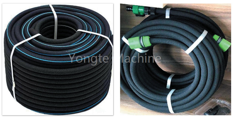 Rubber seepage pipe production equipment, Yongte promotes rubber tire recycling and reuse