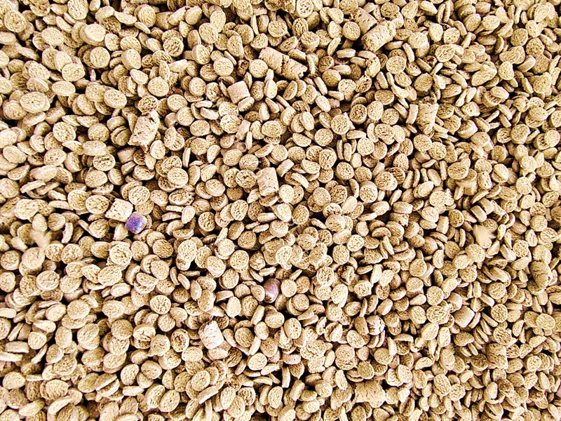 What is the processing temperature of WPC granulation machine?