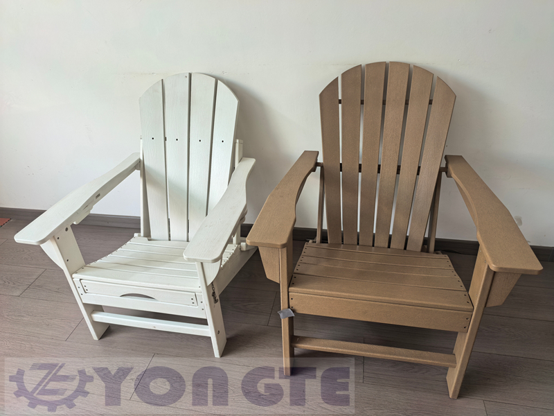 Discarded Plastic Bottles Transformed into Popular Wood-Plastic Beach Chairs