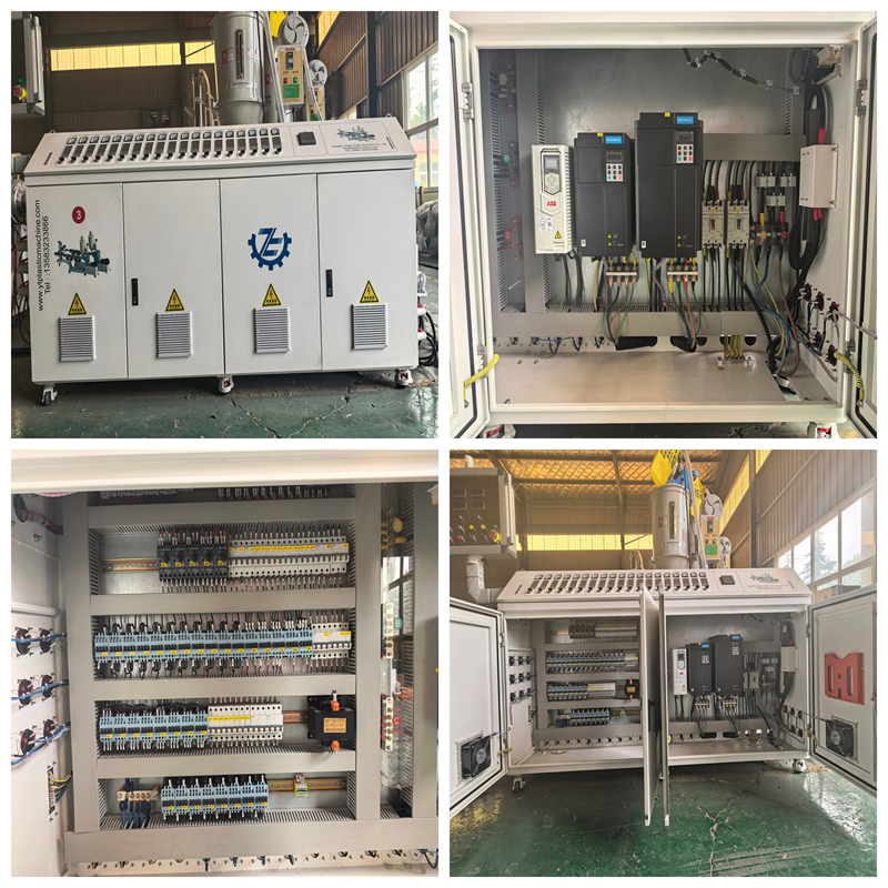 Yongte's wood-plastic profile production line completes servo upgrade, delivering enhanced performance and manageable costs.