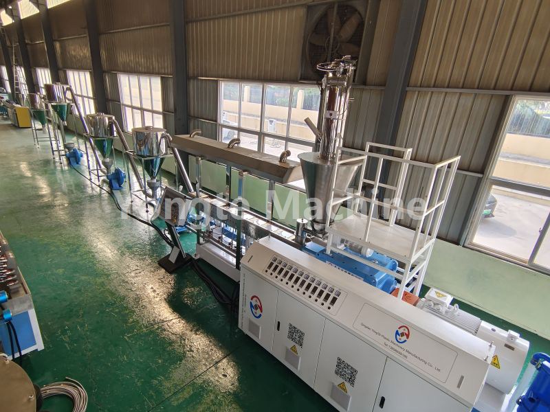 Yongte has successfully completed high-efficiency WPC granulation machine