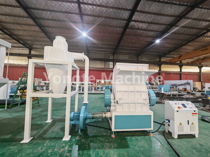 Yongte Plastic crusher machine is tested successfully with high capacity