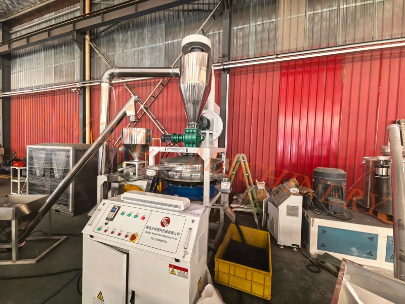 Yongte Plastic Machinery Breaks the Gap in Rubber Powder Processing: Reducing Costs and Increasing Efficiency