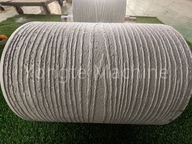 Bautiful Embossing roller finished for WPC decking