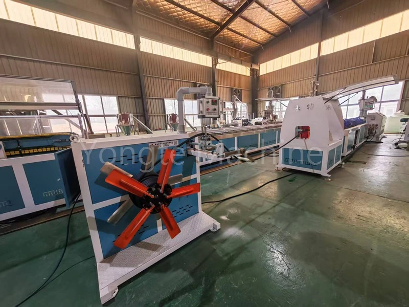 Yongte’s rubber irrigation pipe machine achieves successful testing today