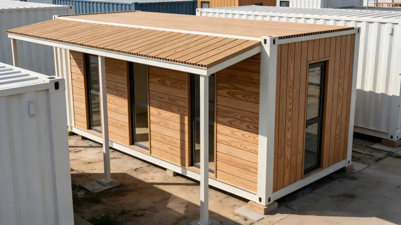 Application of WPC Profiles in Container House Construction