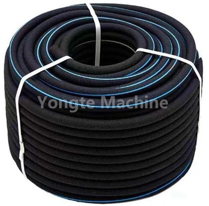 Application of rubber foam infiltration irrigation pipes