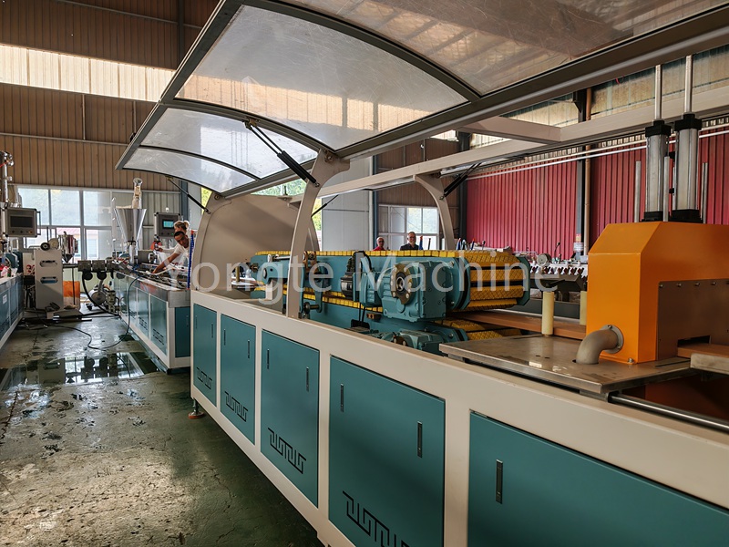 WPC decking auto cutter