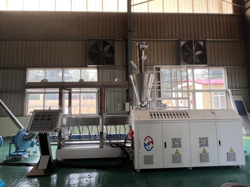 Pelletizer Machine for Plastic Wood Composition Compound Pelletizing Machine