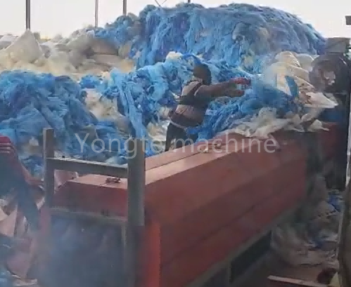 Plastic film wastage recycling machine making plastic tank