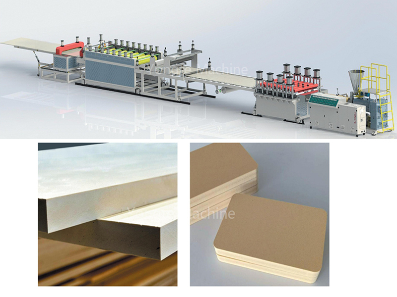 Wood Plastic Furniture Board Production Line