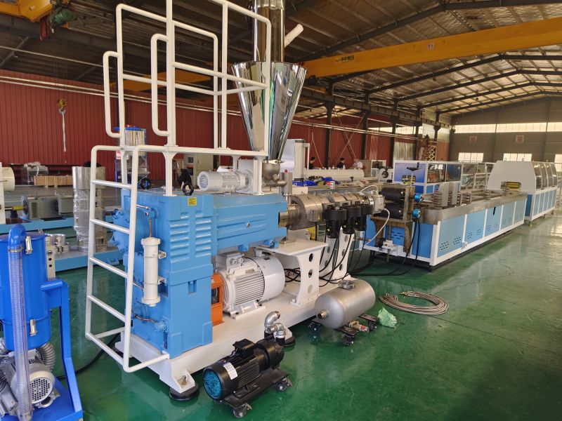 WPVC Door Panel and Profile Making Machine