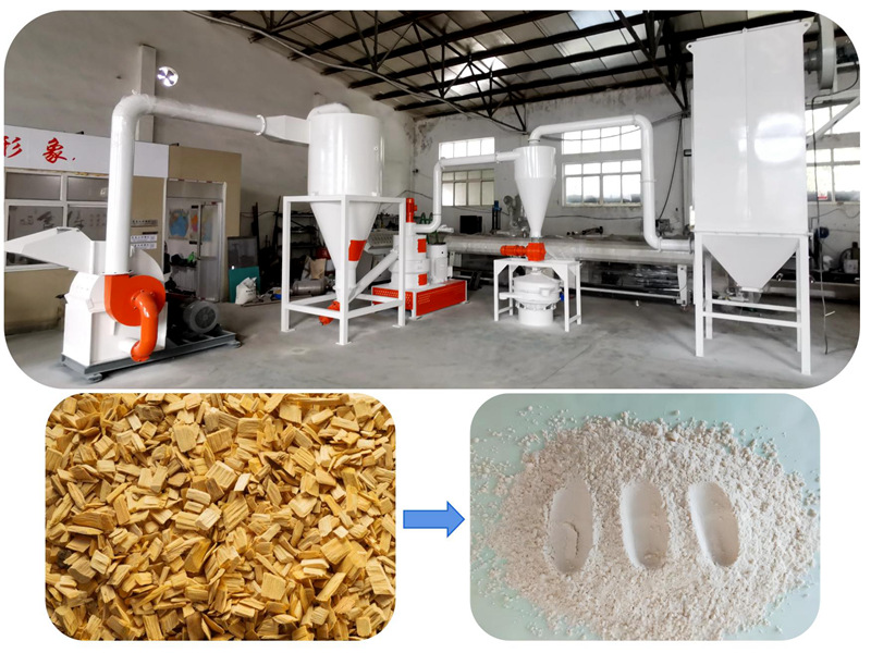 How to determine the content of wood powder in WPC formula?