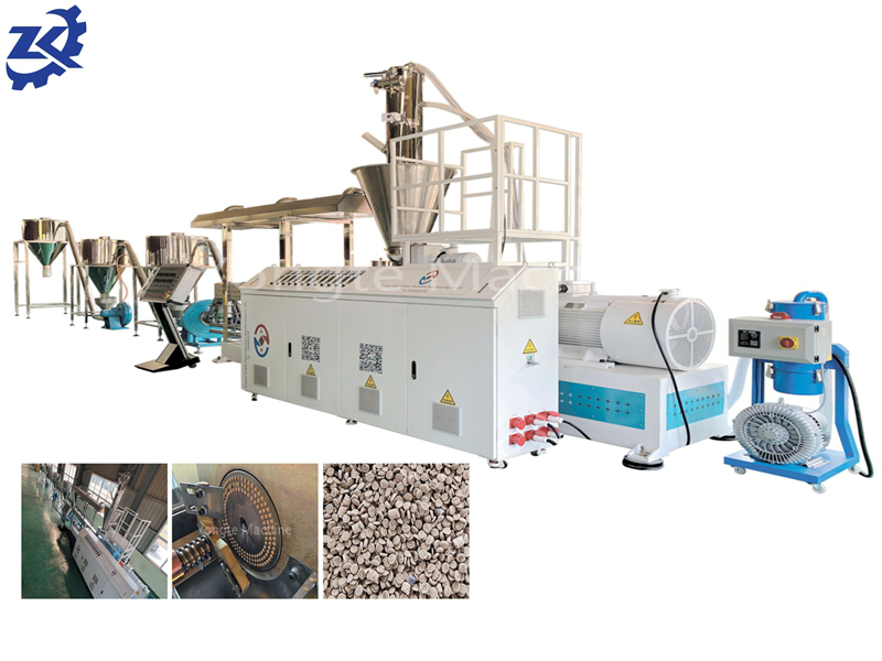 Yongte WPC granulation Machine installed successfully at indian customer's factory.