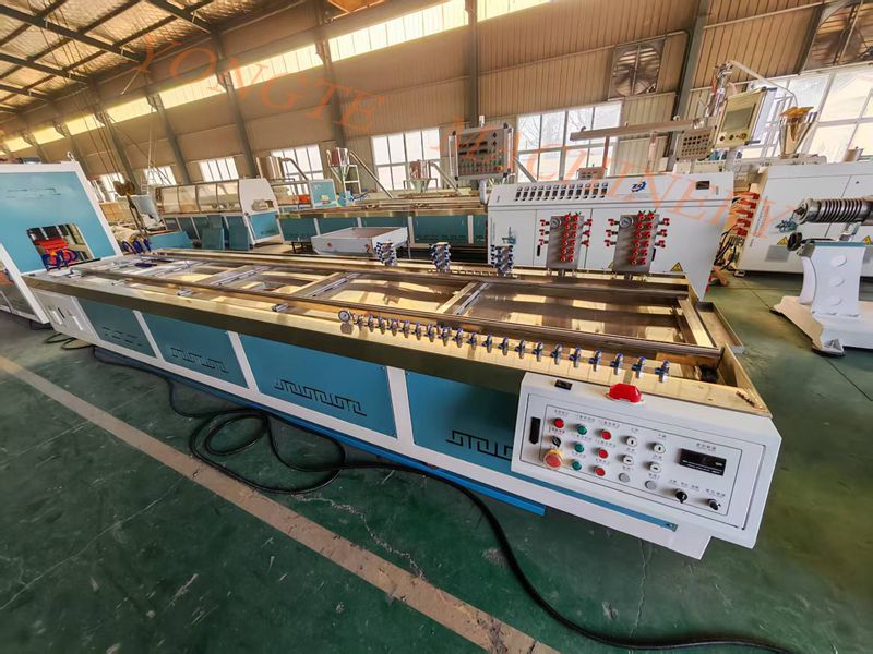 Yongte Plastic Machinery: New PVC rain gutter production line stands out