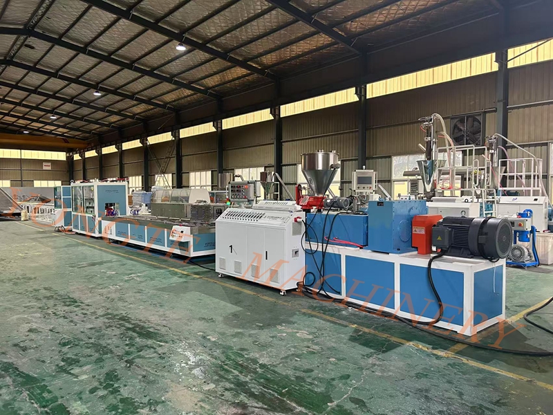 Yongte Plastic Machinery's PVC planting trough extruder leads the new trend of agricultural facility production