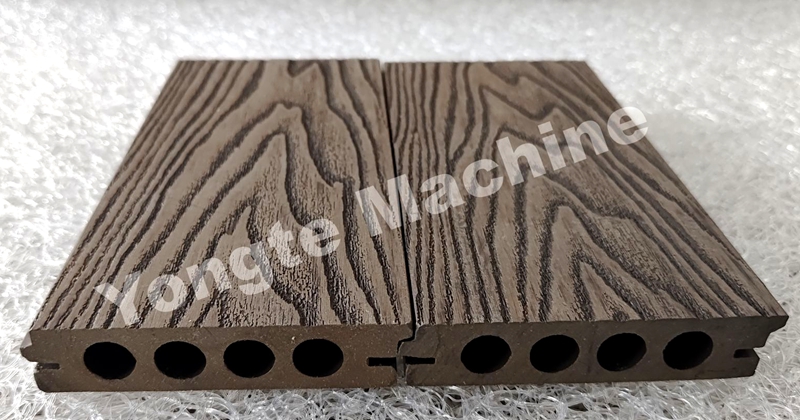 Solution for WPC decking online embossing problems