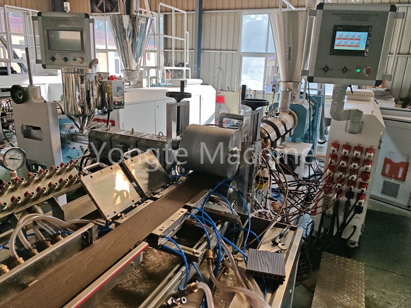 What to do if wood-plastic extruder suddenly makes noise during operation?