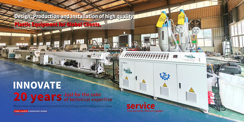 Yongte has got an order from Africa customer for buying 6 sets of PE pipe production machine！