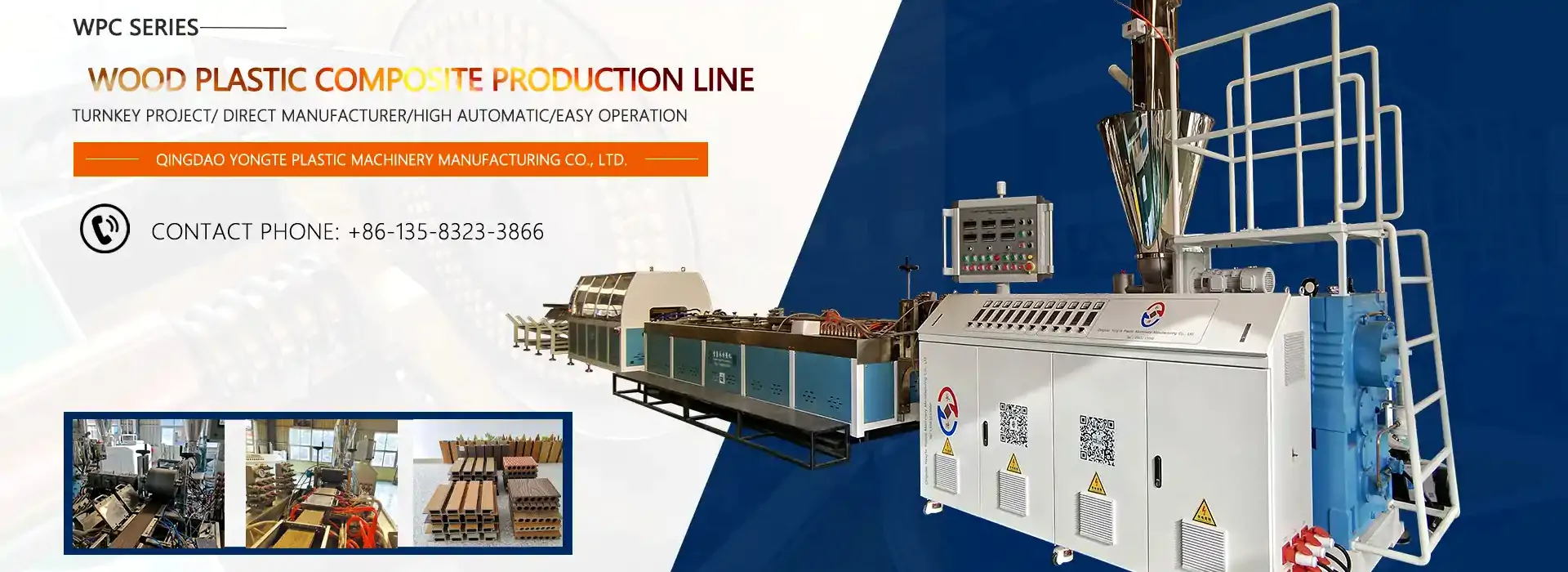 Wood Plastic Machine Manufacturer