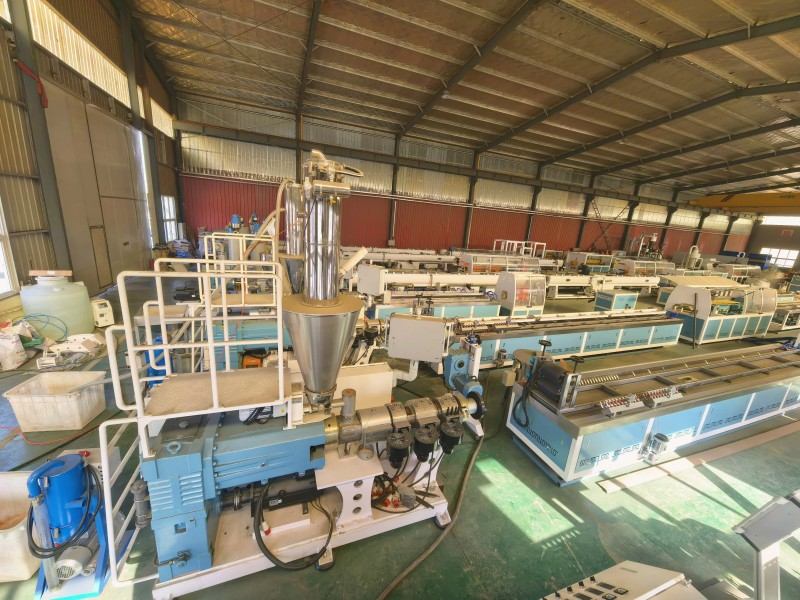 Yongte Completes Production of 4 sets WPC Profile Extrusion Lines