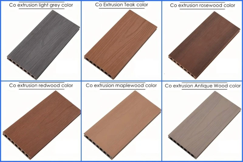 Can we achieve wooden color for WPC products when using recycled plastic as raw material?