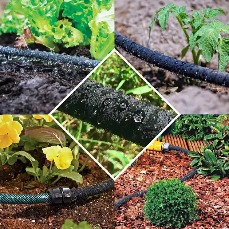 What are the advantages of rubber soaker pipe as agricultural irrigation pipes?