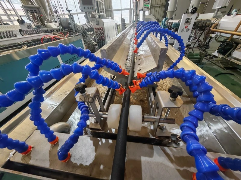 Indian Order for Rubber Soaker Pipe Extrusion Line