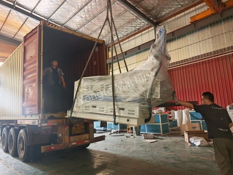 Plastic Pelletizing Machine Delivery to Africa Customer