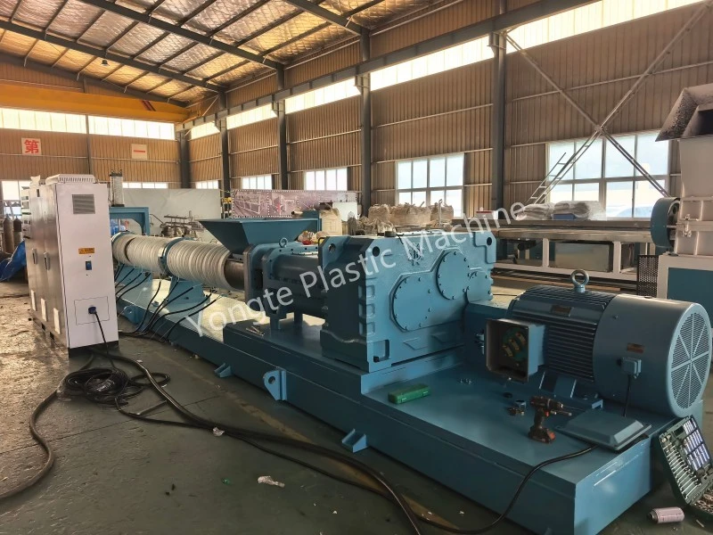 210mm Parallel Twin Screw Recycling Extruder for Africa