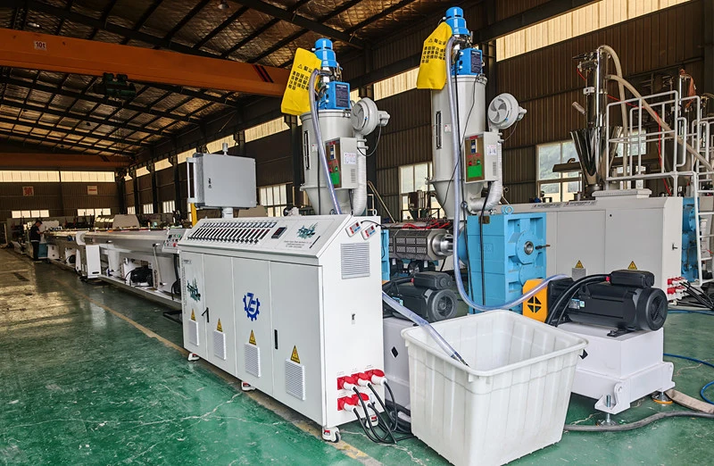 75-160mm PPR Pipe Co-extrusion Line Successful Project in Algeria