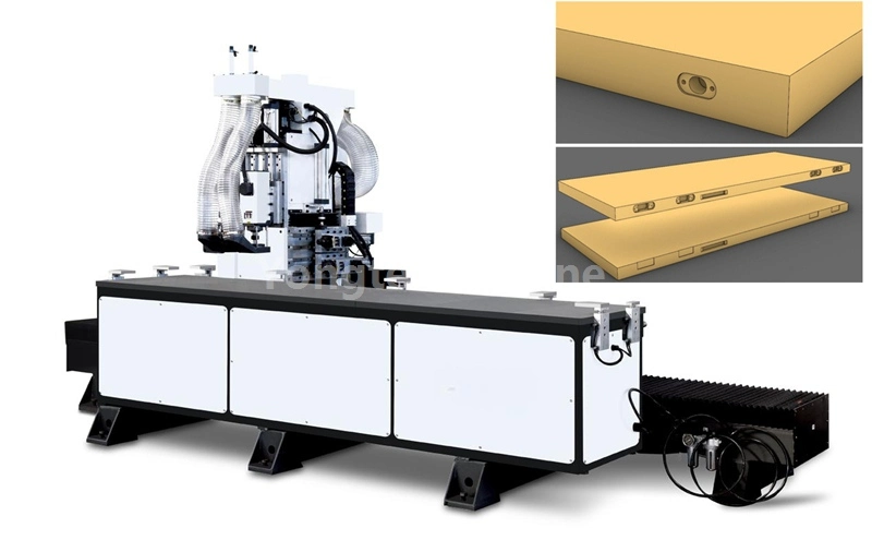 Auto WPC Door Lock Hole Drilling Machine