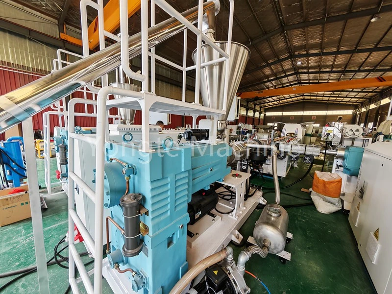 wood plastic composite WPC extruder machine