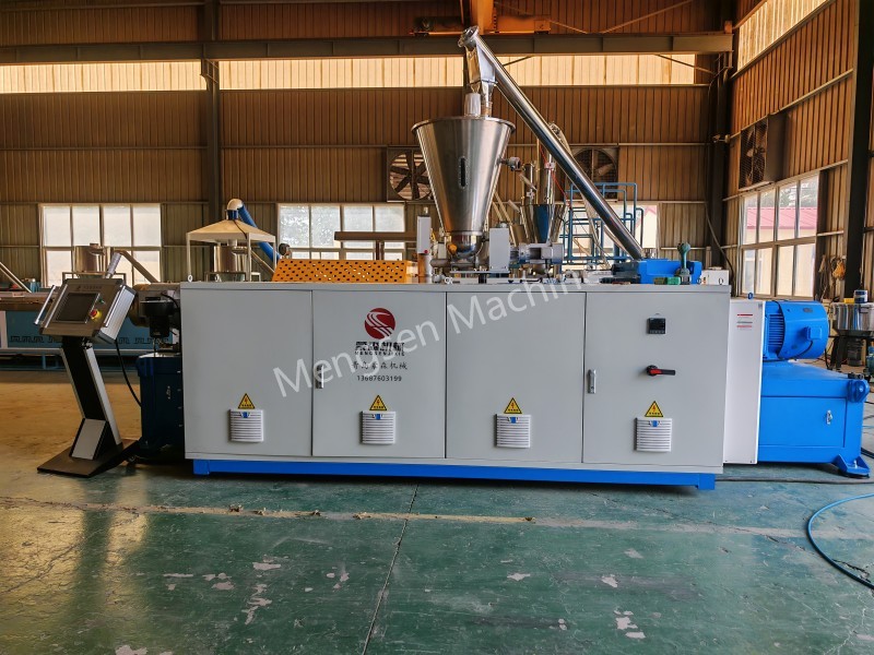 Conical Twin-Screw Extruder