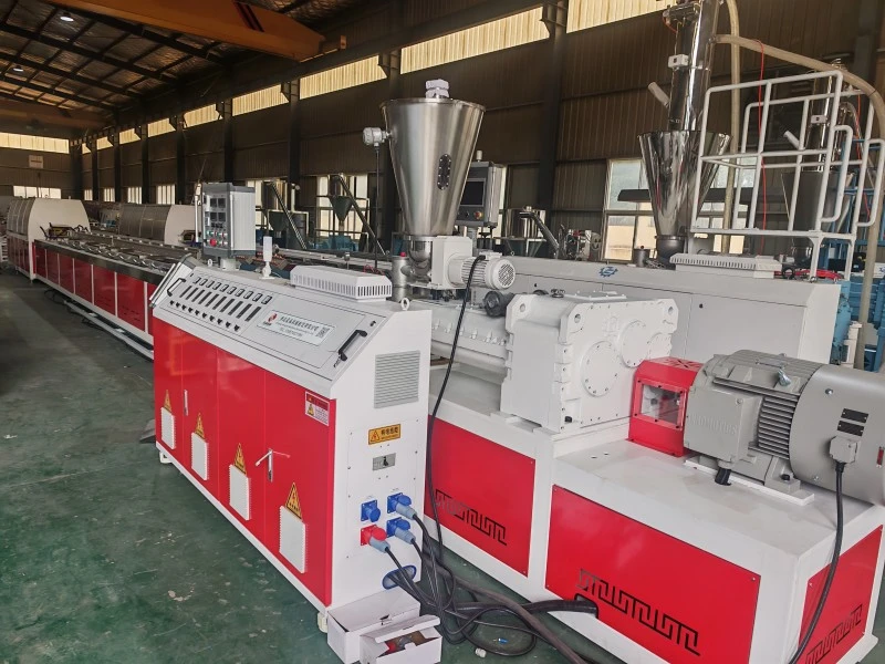 Solid Foam WPC Door Frame Turnkey Extrusion Line for Indian Client