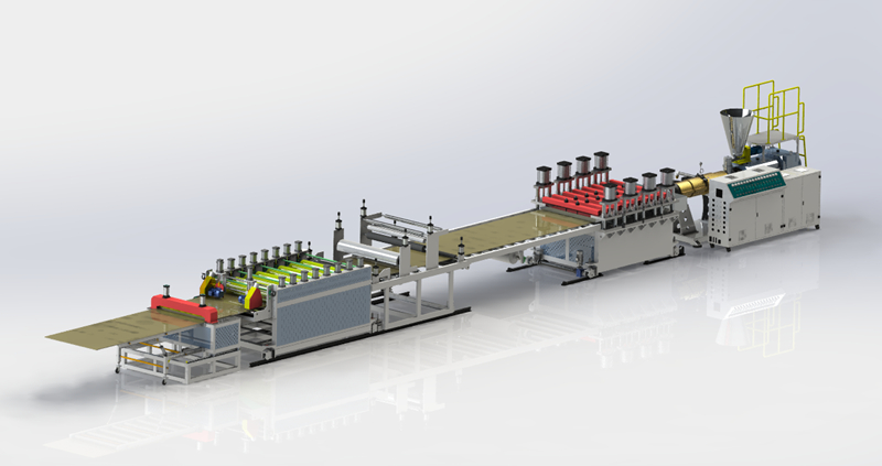 Solid WPC Board Making Machine