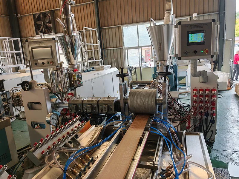 WPC Decking Profile Machine
