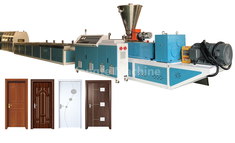 WPC Door Panel Extrusion Line